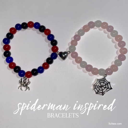 SPIDERMAN INSPIRED MATCHING BRACELETS